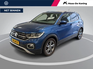 Volkswagen T-Cross 1.0 TSI 110pk DSG Style · Camera · Apple/Android Car Play · Afneembare Trekhaak ·Dodehoeksensor · P-Sensoren · Alarm · Navigatie · 16'' Inch ·