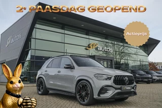 Mercedes-Benz GLE-klasse GLE400e AMG 381pk Panoramadak *BTW* Alpingrau *SOH 97%* Luchtvering NLauto 22" LMV Trekhaak