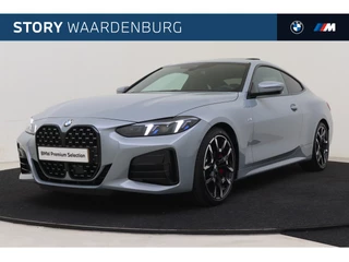 Hoofdafbeelding BMW 4 Serie BMW 4 Serie Coupé 420i High Executive M Sport Automaat / Schuif-kanteldak / M Sportstoelen / Adaptieve LED / M Adaptief onderstel / Comfort Access / Active Cruise Control / Parking Assistant Plus