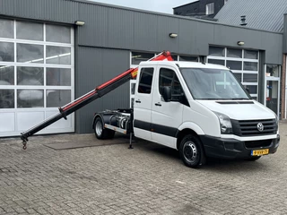 Volkswagen Crafter 46 2.0 TDI Be-Trekker Maxilift Laadkraan M260 Kastinrichting Pto Airco Cruise controle 3-Persoons Euro 5 6440kg trekvermogen