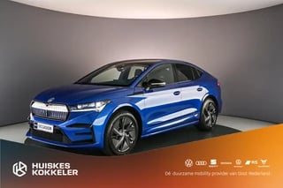 Hoofdafbeelding Škoda Enyaq Coupe Škoda ENYAQ Coupé iV 80 RS 300pk Automaat Warmtepomp, Elektrische achterklep, Adaptive cruise control, Navigatie, LED matrix koplampen, Achteruitrijcamera, Stuurwiel verwarmd, Elektrisch verstelbare voorstoelen, Stoelverwarming, Park