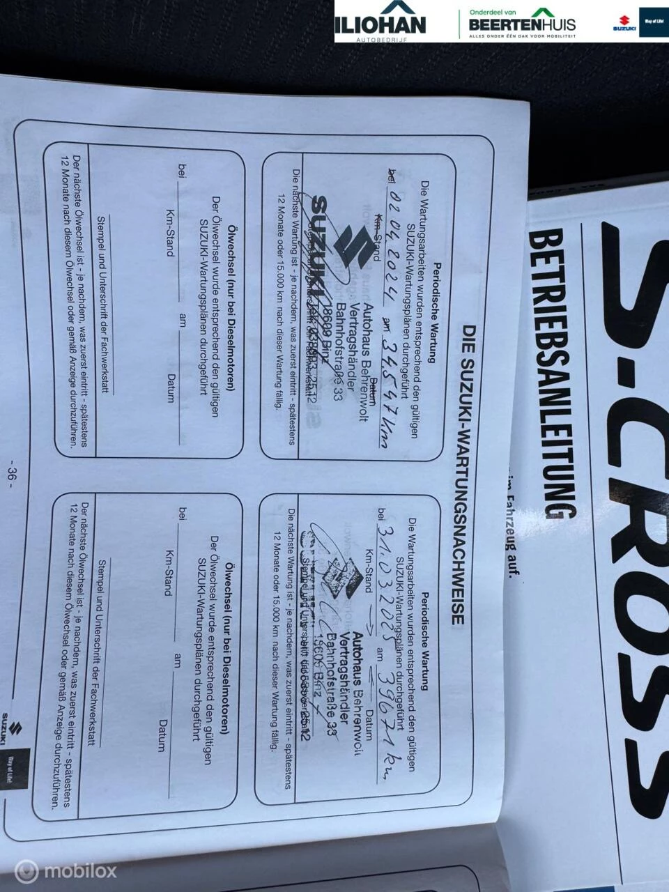 Hoofdafbeelding Suzuki S-Cross