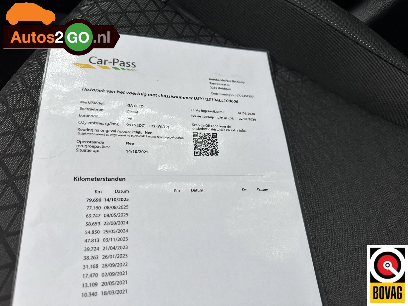Hoofdafbeelding Kia Ceed