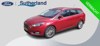 Ford Focus Wagon 1.0 Ecoboost Titanium 100pk Trekhaak | Voorruit Verwarming | Climate control | Navigatie | 17 inch velgen