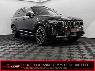 Volvo XC90 2.0 T8 Plug-in hybrid AWD Plus Dark Pano, 360 Camera, Leder, Navi, Head-up display, Harman/Kardon, stoel/stuur verwarming, Memory stoelen, 2 jaar garantie