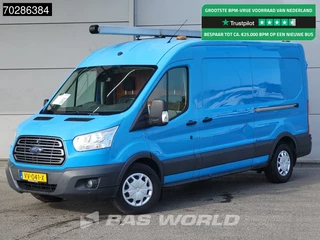 Ford Transit 125pk L3H2 Trekhaak Airco Cruise Parkeersensoren Euro6 L3 12m3 Airco Trekhaak Cruise control