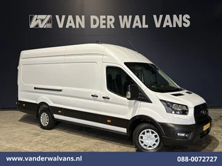 Ford Transit 2.0 TDCI 131pk L4H3 Jumbo Euro6 Airco | Camera | Cruisecontrol | Stoelverwarming | Verwarmde voorruit Parkeersensoren, Bijrijdersbank