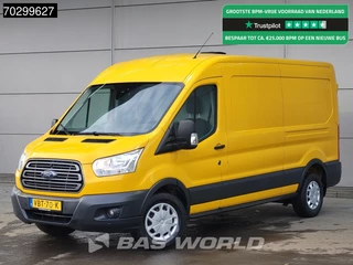 Ford Transit 130pk L3H2 Trekhaak Airco Cruise Camera Parkeersensoren v+a Euro6 L3 Airco Trekhaak Cruise control