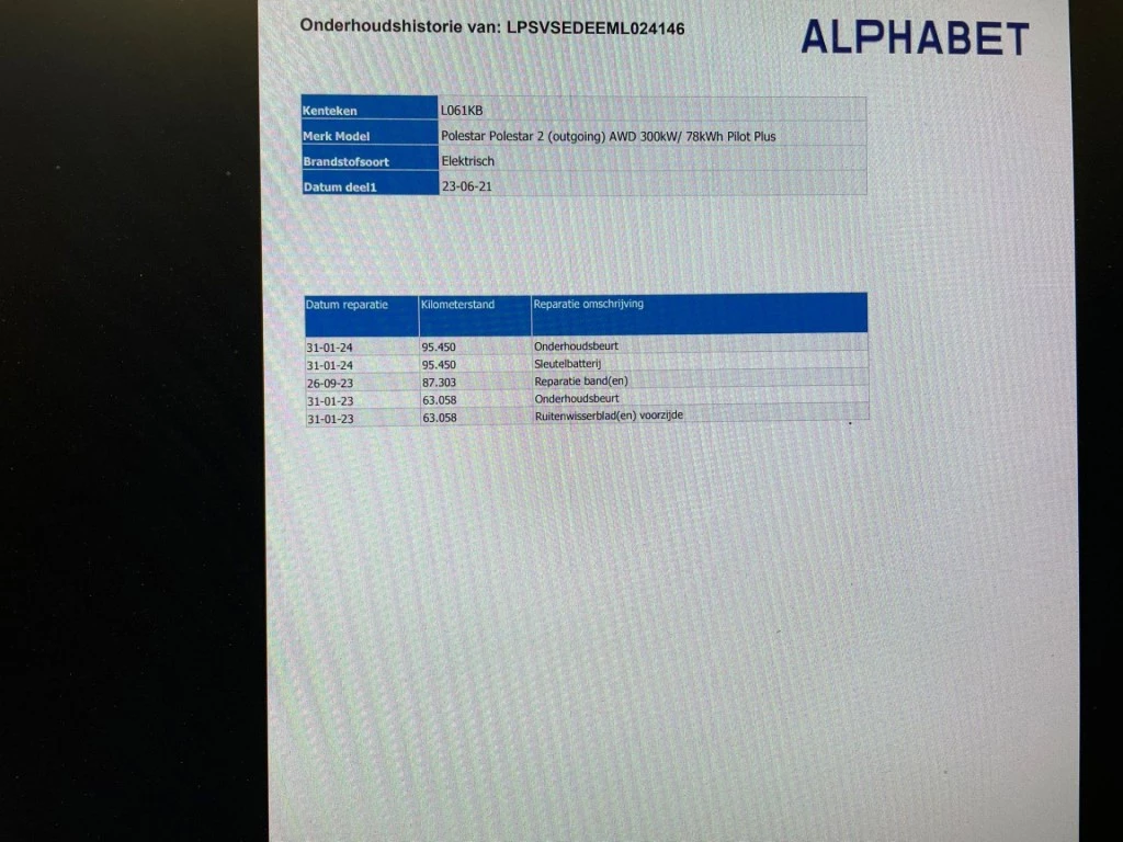 Hoofdafbeelding Polestar 2
