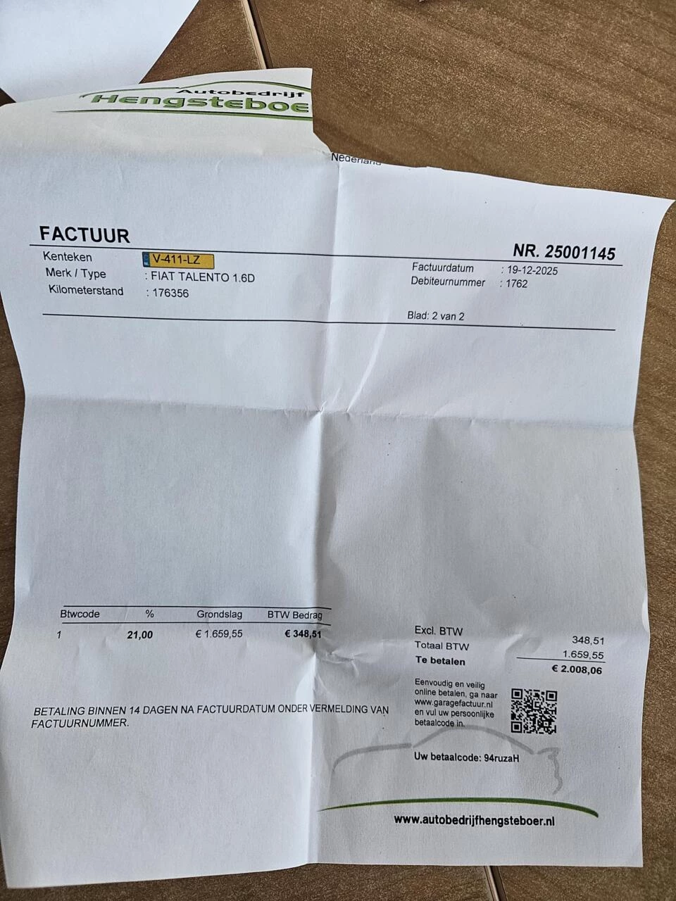 Hoofdafbeelding Fiat Talento