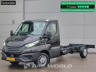 Iveco Daily 35S18 Automaat 410WB Chassis Cabine LED Navi ACC Camera Fahrgestell Airco