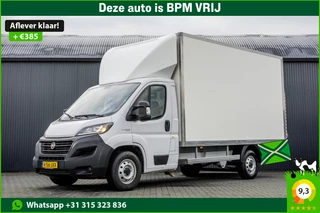 Fiat Ducato 2.3 MultiJet Bakwagen met laadklep | Heavy Duty | 131 PK | Euro 6 | Cruise | Airco | Camera