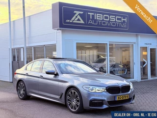 BMW 5-serie 520i M-sport LCI Schuifdak Comfort st. HEAD-UP