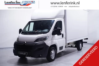 Citroen Jumper 2.0 HDI 130 pk Bakwagen met Laadklep Navi Airco, Dakspoiler, Nette Staat, 3-Zits