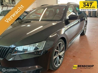 Skoda Superb Combi 1.8 TSI Sportline Kuipstoelen Navi Carplay Memory Alcantara