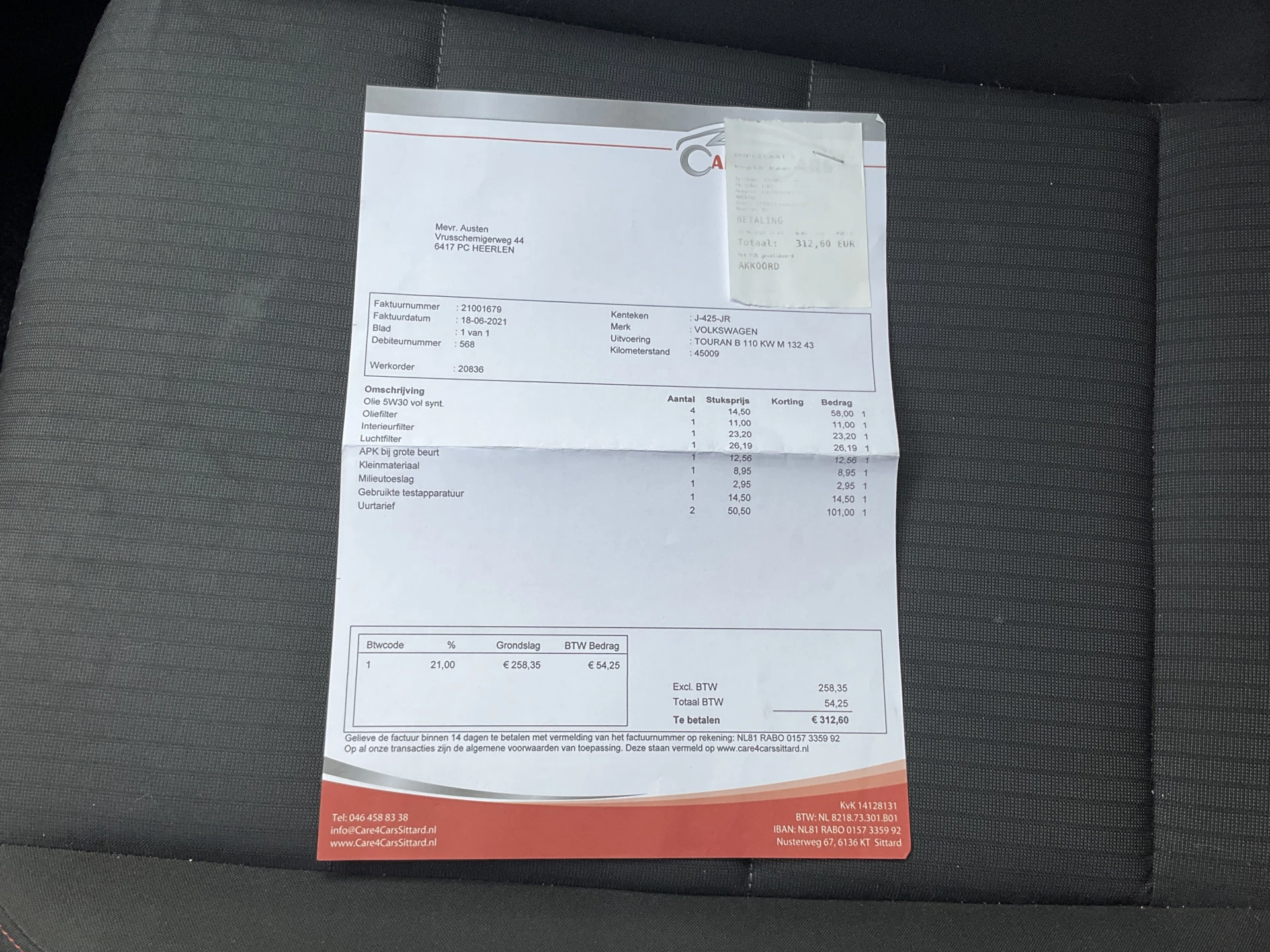 Hoofdafbeelding Volkswagen Touran