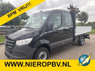 Mercedes-Benz Sprinter 317CDI Dubbelcabine Openlaadbak Airco Cruisecontrol 3500KG Trekhaak Camera BPM VRIJ