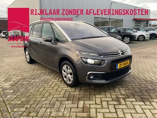 Citroën Grand C4 Spacetourer BWJ 2018 1.6 THP 165 PK Shine AUTOMAAT | 7 PER | TREKHAAK | PANODAK | MASSAGE STOELEN | HALF LEDER | ELEKTR. ACHTERKLEP | CAMERA | KEYLESS | CARPLAY + ANDROID | NAVI | CLIMA | LMV | PDC