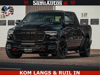Dodge Ram Pick-Up Limited Night H.O 540HP 706Nm | Massage + Full Option | De Meest Luxe en Volle in zijn Klasse | Comfortabele Dubbele Cabine met Royale 5 Zitplaatsen | BPM vrij | Nu Leverbaar uit Voorraad | Voorraad Nr 2328 -  5157