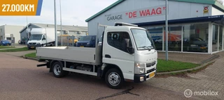 Hoofdafbeelding Mitsubishi Canter Fuso Canter 3C13 3.0 DI  pickup open laadbak 3500kg trekhaak