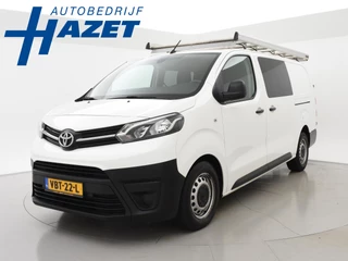 Hoofdafbeelding Toyota ProAce Toyota PROACE Worker 2.0 D-4D LONG DUBBEL CABINE + 2 SCHUIFDEUREN / NAVIGATIE / TREKHAAK / IMPERIAAL