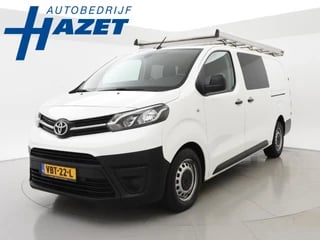 Toyota PROACE Worker 2.0 D-4D LONG DUBBEL CABINE + 2 SCHUIFDEUREN / NAVIGATIE / TREKHAAK / IMPERIAAL