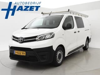 Toyota PROACE Worker 2.0 D-4D LONG DUBBEL CABINE 5-PERS. + 2 SCHUIFDEUREN / TREKHAAK / IMPERIAAL