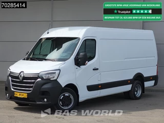 Renault Master 165PK Dubbellucht L3H2 LED Navi Airco Cruise Camera Parkeersensoren L3 12m3 Airco Cruise control