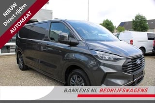 Ford Transit Custom 2.0 TDCI 170PK, L2H1 autom. Limited dubbel Schuif NIEUW, inclusief 5 jaar Ford garantie met een max van 200.000 KM