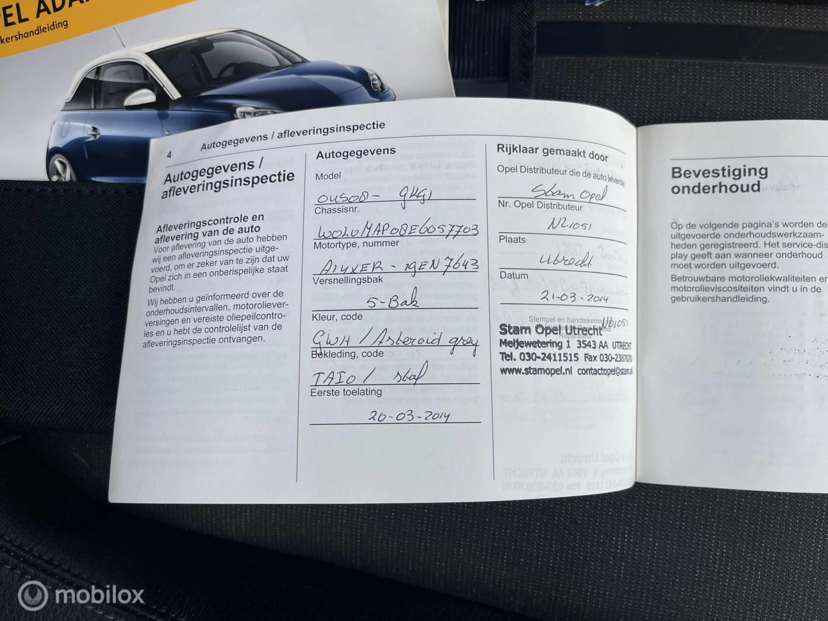 Hoofdafbeelding Opel ADAM