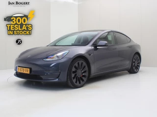 Tesla Model 3 Performance AWD 486pk 75 kWh 89.1% SoH FACELIFT [ AUTOPILOT+567KM WLTP+PREMIUM AUDIO ]