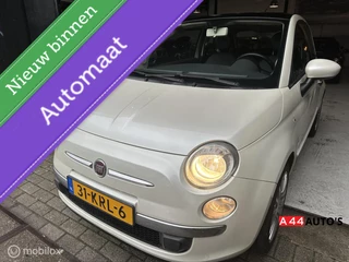 Fiat 500 1.2 Lounge*NL auto*NAP✅* AUTOMAAT*VOL LEDER*ECO*