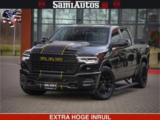 Dodge Ram 1500 Limited Night H.O 540HP 706Nm | Massage + Full Option | De Meest Luxe en Volle Pick-Up in zijn Klasse | Comfortabele Dubbele Cabine met Royale 5 Zitplaatsen | BPM vrij | Nu Leverbaar uit Voorraad | Voorraad Nr 2295 - 8559