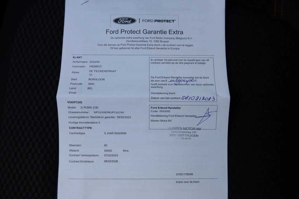 Hoofdafbeelding Ford Puma
