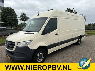 Mercedes-Benz Sprinter 316CDI L3H2 Koelwagen 2X Carrier Koel Unit Met Stekker + Laadklep Automaat Airco Cruisecontrol EURO 6