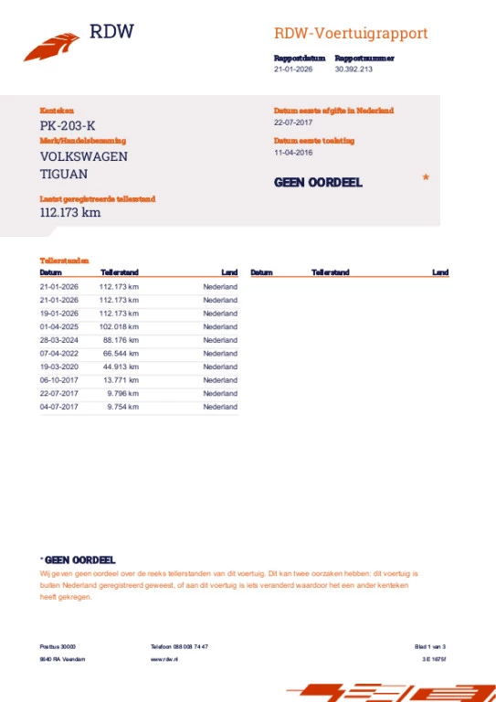 Hoofdafbeelding Volkswagen Tiguan