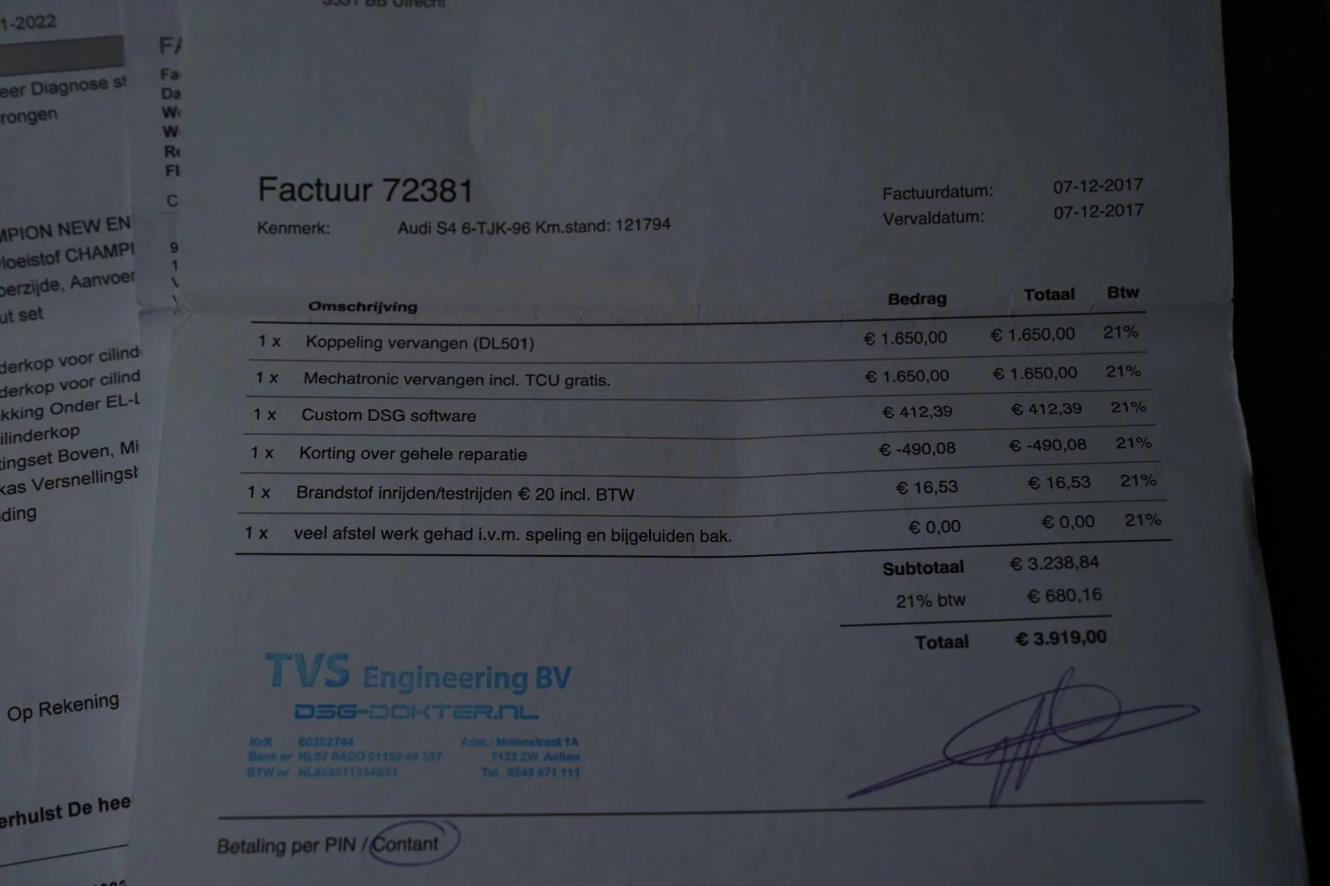 Hoofdafbeelding Audi S4