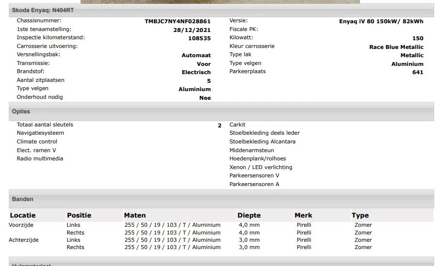 Hoofdafbeelding Škoda Enyaq iV
