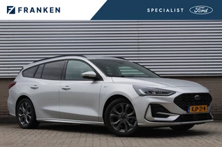 Ford Focus Wagon 1.0 EcoBoost Hybrid ST Line X | Leder UNIEK! | Head-up | Adaptieve cruise | Trekhaak | Winterpack