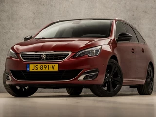 Peugeot 308 SW 1.2 PureTech GT-line Automaat (PANORAMADAK, GROOT NAVI, LEDER/ALCANTARA, DENON AUDIO, SPORTSTOELEN, KEYLESS, CAMERA, GETINT GLAS, LED KOPLAMPEN, NIEUWSTAAT)