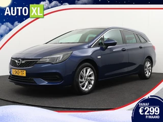Opel Astra Sports Tourer 1.2 Elegance+ Half-Leder Camera Trekhaak Dodehoek 