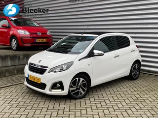Peugeot 108 1.0 E-Vti Allure TOP Ecc Cruise Navi BT Vouwdak LM NL-auto!