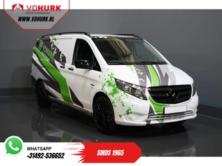 Mercedes-Benz eVito DEMO BPM VRIJ! 19"/ HG Zwart Pakket/ Spoiler/Sidebars/ L2/ Navi/ Camera/ Stoelverw.