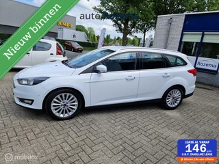 Ford Focus Wagon 1.0 Titanium Ecc Cruis Navi Haak 118070 km