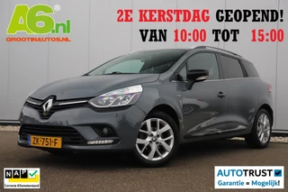 Renault Clio Estate 0.9 TCe Limited Nardo Grey 16 inch LMV Keyless Navigatie Carplay Airco Cruise Control