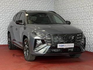 Hyundai Tucson NIEUWE AUTO 1.6 T-GDI PHEV N-LINE 360.CAMERA ELEK.KLEP ELEK.STOEL/GEHEUG.VERWARMD EN GEKOELD SUBWFR 19''LMV ZWARTE HEMEL STUURVERW. PLUG IN HYBRIDE 