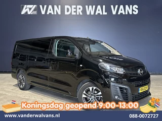 Opel Vivaro 2.0 CDTI 150pk L3H1 Dubbele Cabine Euro6 Airco | Camera | Navigatie | 5-zits | 2500kg Trekhaak Apple Carplay, Android Auto, Cruisecontrol, LM Velgen, Parkeersensoren