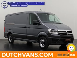 Volkswagen Crafter 2.0TDi 140PK DSG Automaat L3H2 | Led Adaptive Cruise | Standverwarming | Leder | 3-Persoons | Betimmering | Trekhaak
