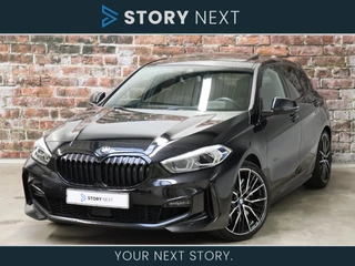 BMW 1 Serie 118i Executive M Sport Pakket Automaat 5 deurs / Panoramadak / Harman Kardon / Comfort Access / Navigatie / Cruise Control / M Sportremsysteem / Parkeersensoren / Climate Control / Draadloze telefoonlader / 19 Inch