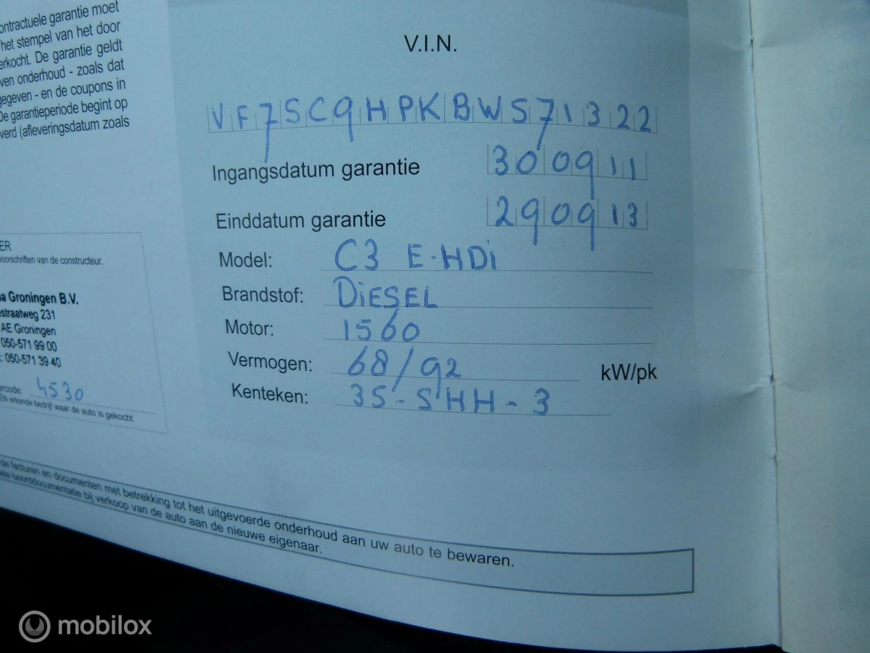 Hoofdafbeelding Citroën C3